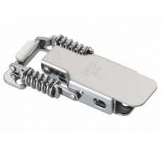 Spring Loaded Latch With Catch Plate Stainless Steel L=99mm