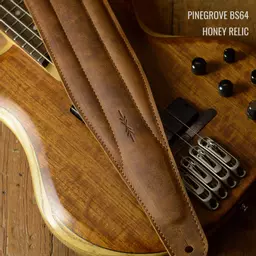 BS64 chestnut relic BASS GUITAR STRAP ANNO DSC_0989.jpg