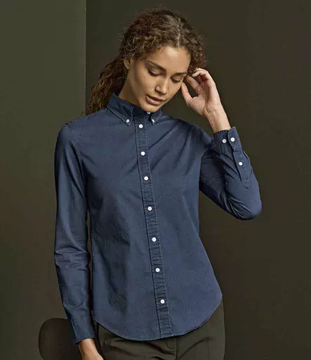 Tee Jays Ladies Long Sleeve Casual Twill Shirt