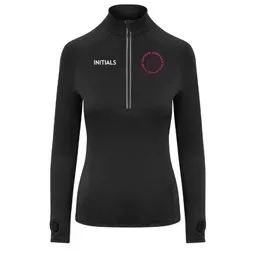 OxfordBrookesAthleticsClub_AWDLadiesCoolFlexLongHalfZipTop_Black_Front.png