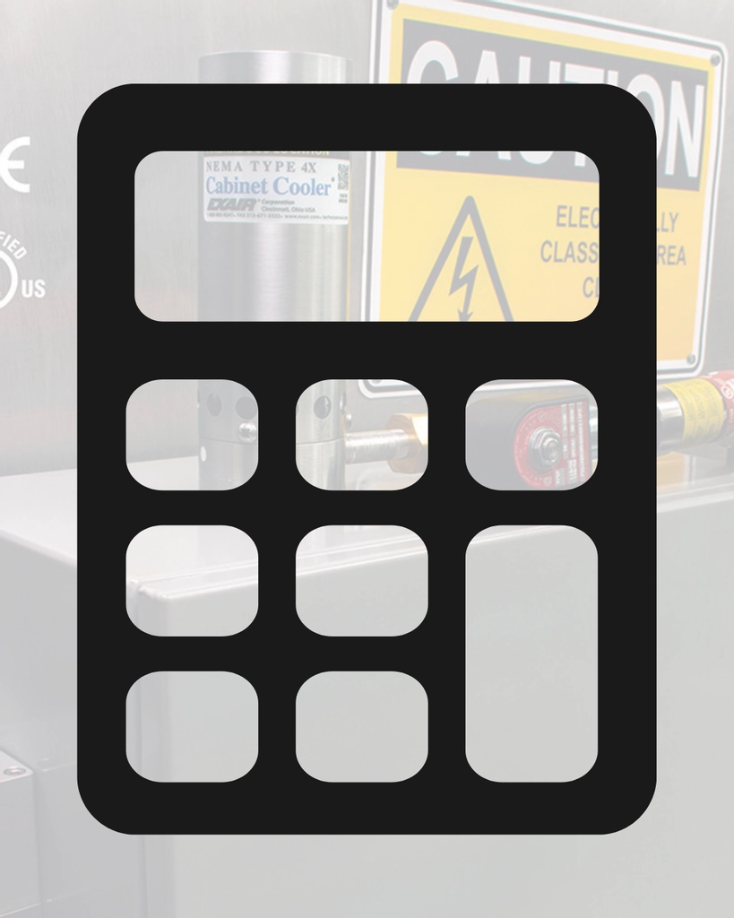 Cabinet Cooler Calculator