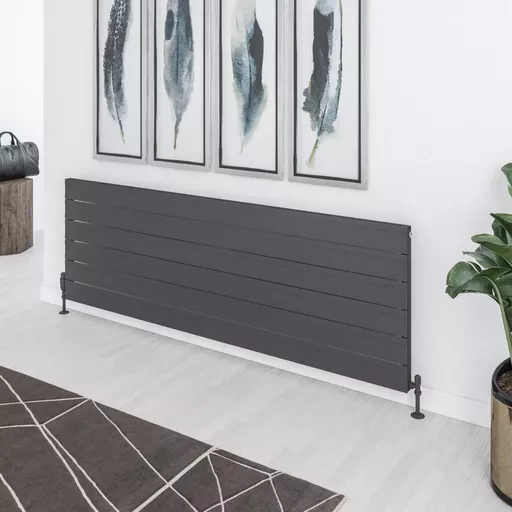 Berkeley 603 x 1800 Aluminium Radiator Matt Anthracite