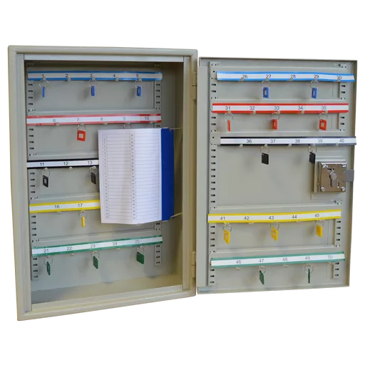 ASEC Extra Security 50 Hook Cabinet for Padlocks or Key Bunches
