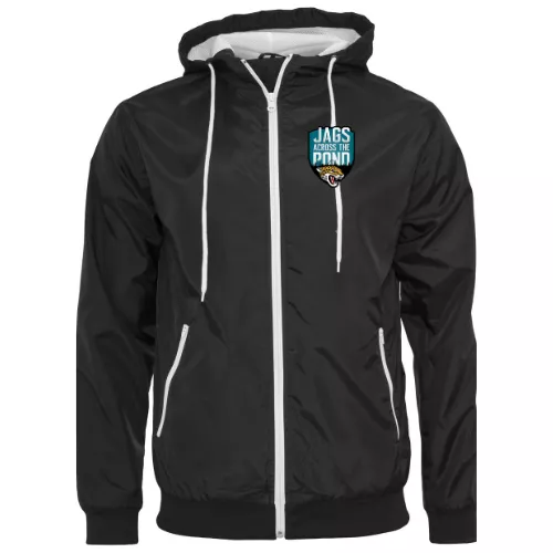 Jags Across The Pond Black White Rain Jacket
