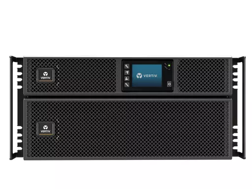 Vertiv Liebert GXT5 UPS - 6000VA/6000W| 230V| Rack/Tower Mountable| Energy Star| Online Double Conversion| 5U| Color/Graphic LCD| 2-Year Warranty