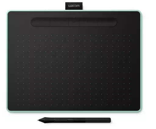 Wacom Intuos M Bluetooth graphic tablet Black, Green 2540 lpi 216 x 135 mm USB/Bluetooth