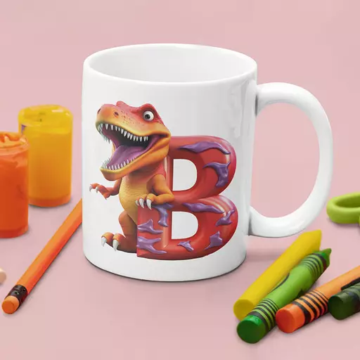  personalised name with dino picture Coffee mug Gift.jpg