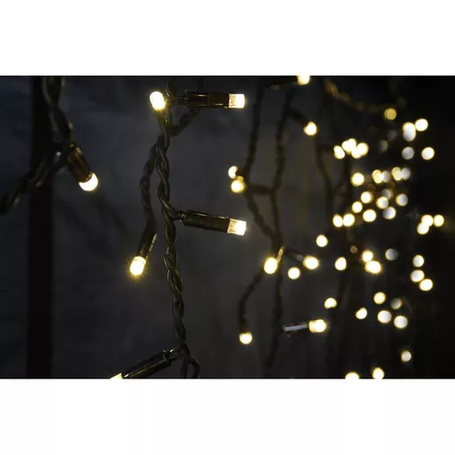 Lyyt 180 LED Outdoor Icicle String Lights WW 3.6m
