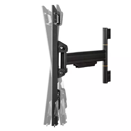 StarTech.com TV Wall Mount for up to 80 inch (110lb) VESA Mount Displays - Low Profile Full Motion Universal TV Wall Mount Bracket - Heavy Duty Adjustable Tilt/Swivel Articulating Arm