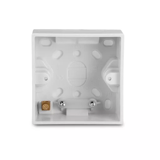Lindy Surface Pattress Box, Single, Depth 44mm