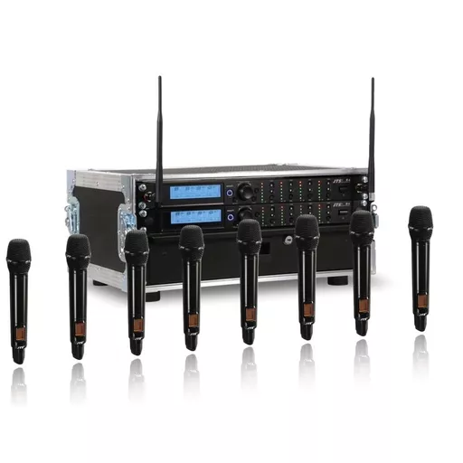 JTS R4 8 Way All Racked Up System Handheld Bundle