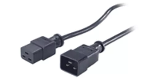 APC PWR Cord C19 - C20, 0.6 m Black C19 coupler C20 coupler