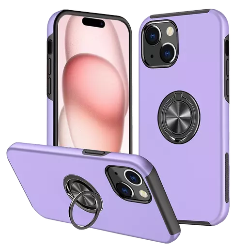 Ring Armour for iPhone 15 - Purple