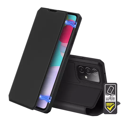 Dux Ducis - Skin X Wallet for Galaxy A52 & A52s 5G - Black