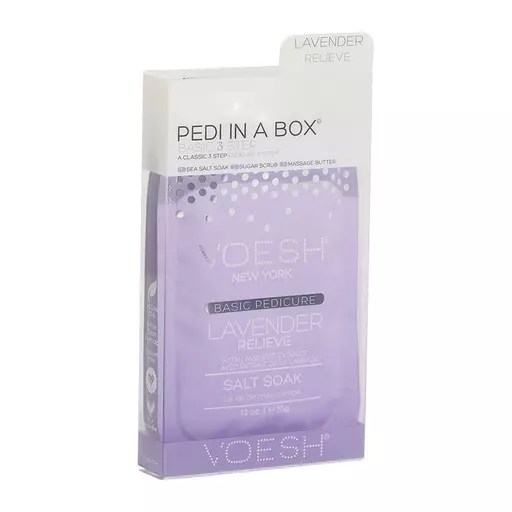 Voesh Pedi In A Box Basic 3 Step Lavender