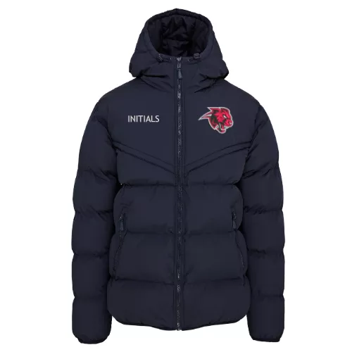 Oxford Brookes University Panthers Chevron Puffer Jacket