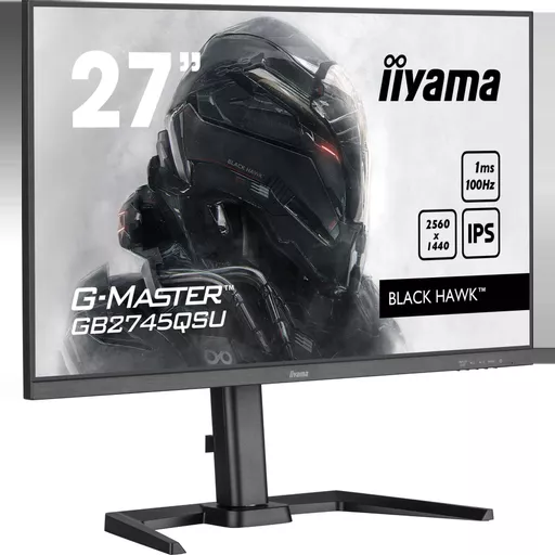 iiyama G-MASTER Get ahead with the GB2745QSU with IPS Panel Technology and 1ms MPRT