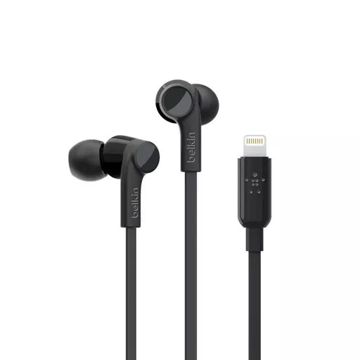 Belkin Rockstar Headphones Wired In-ear Calls/Music Black