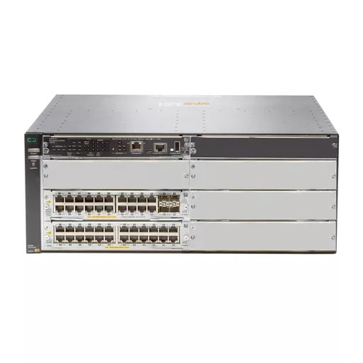 HPE Aruba Networking 5406R 44GT PoE+ and 4 port SFP+ (No PSU) v3 zl2 Switch