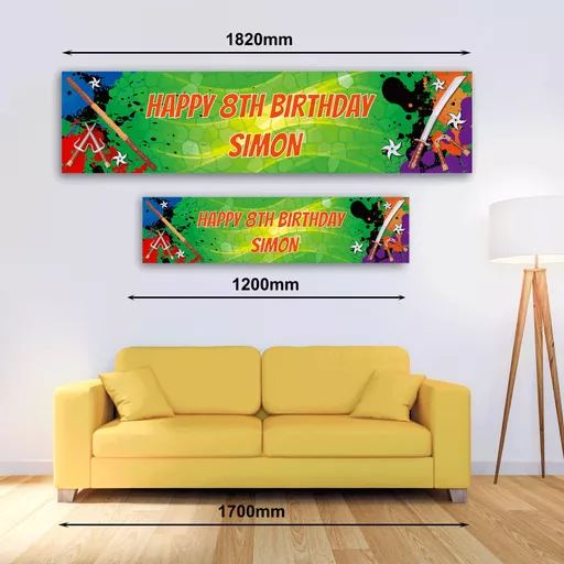 Personalised Banner - Turtle