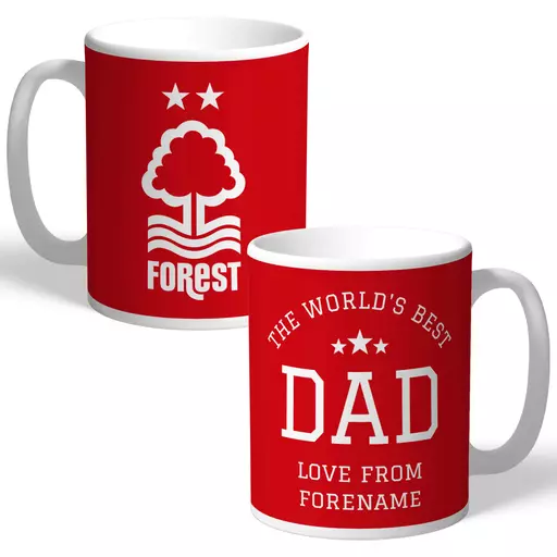Nottingham Forest FC World's Best Dad Mug