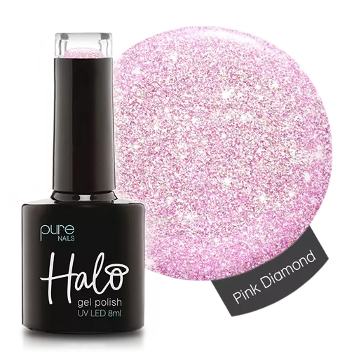 Halo Gel Polish Pink Diamond 8ml
