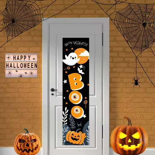 Boo Portrait Door Banner