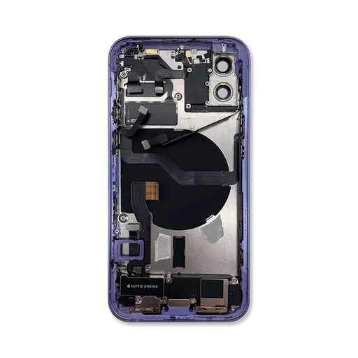Back Housing With Internal Parts (RECLAIMED) (Grade C) (Purple) (No CE Mark) - For iPhone 12