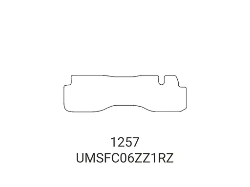 Mitsubishi Fuso Canter 2006+ Tailored Rubber Mats