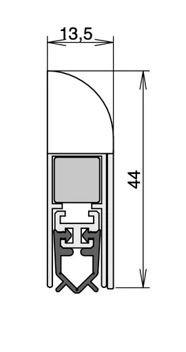 Drop Down Door Seals