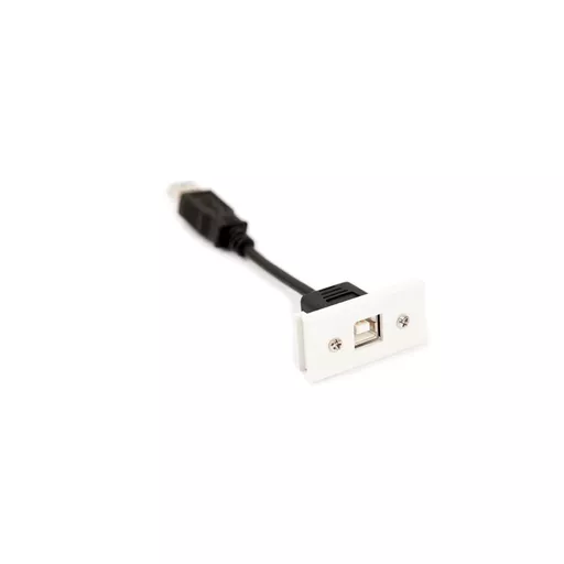 USB2.0 B Euro Module (to B male, 0.5M to 5M)