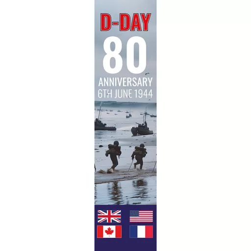 D-Day Portrait Banner