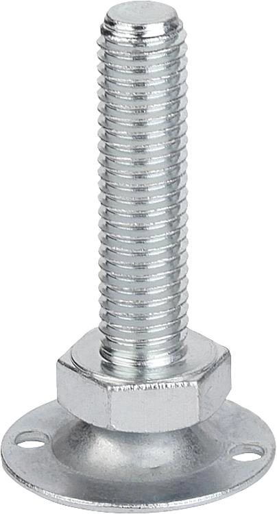 K0678 Swivel Feet With Holes Size M8-M10