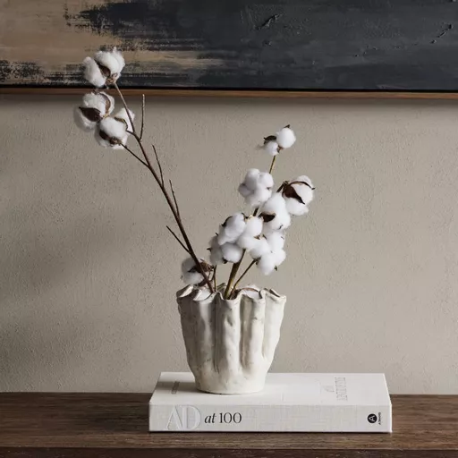 Glazed Sculptural Vase, Cosimo, Small