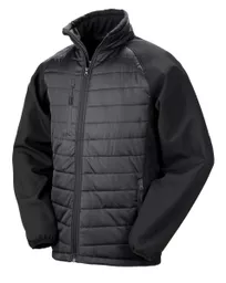 Black Compass Padded Softshell Jacket