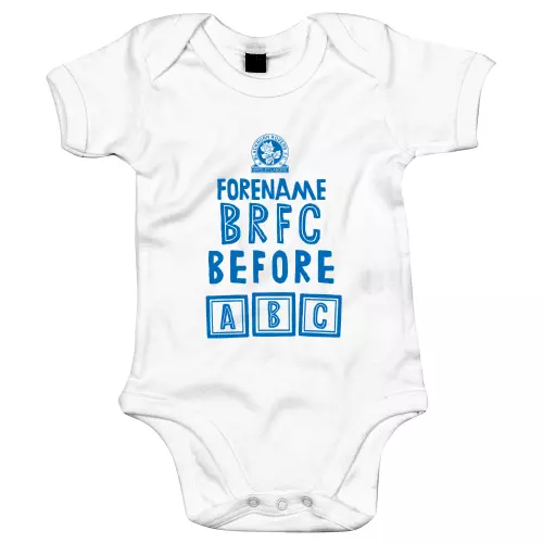 Blackburn Rovers FC Before ABC Baby Bodysuit