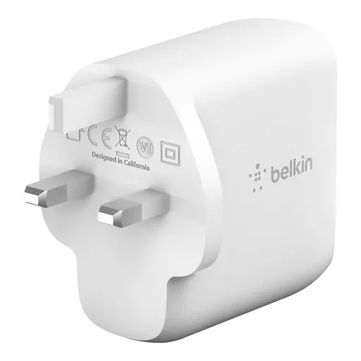 Belkin WCH003MYWH mobile device charger White Indoor