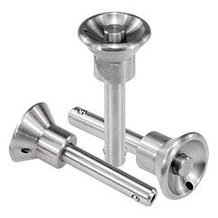 K0364 - Ball Locking Bolts In Stainless Steel Size 5-16mm