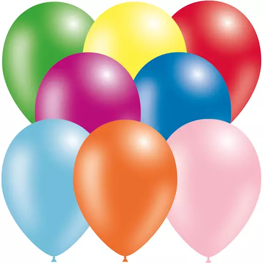 Latex Balloons - Assorted - Pack of 50