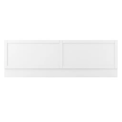 Diamante 1800 Shaker Front Panel 1800 x 450-575mm - Matt White