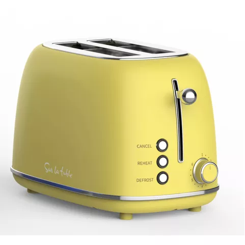 ColourMeHappy 2 Slice Toaster