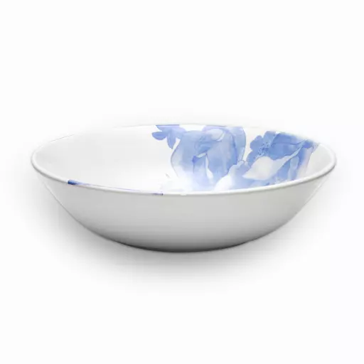 Blue Floral Cereal Bowl