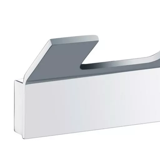 Vercelli Double Robe Hook - Chrome