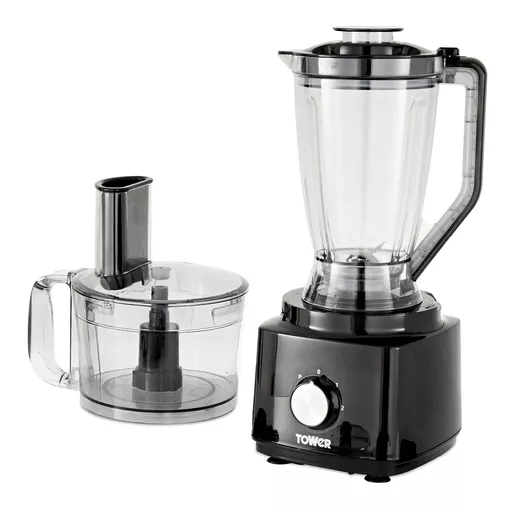 750W 2L Food Processor Black