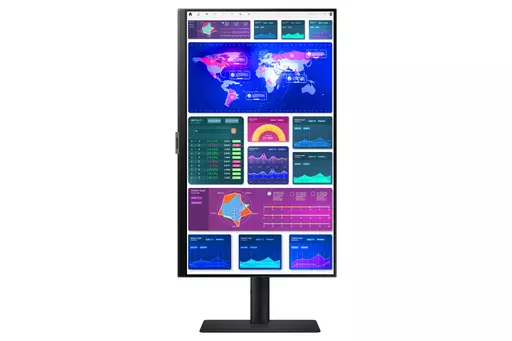 Samsung LS24A600UCUXXU computer monitor 61 cm (24") 2560 x 1440 pixels Quad HD Black