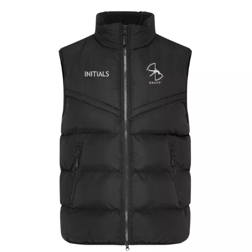Oxford Brookes University Pole Fitness Chevron Puffer Gilet