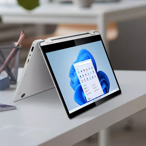 Geo Computers GeoFlex 230 Hybrid (2-in-1) 33.8 cm (13.3") Touchscreen Full HD Intel® Pentium® Silver N5030 4 GB LPDDR4-SDRAM 128 GB SSD Wi-Fi 5 (802.11ac) Windows 11 Home in S mode Silver