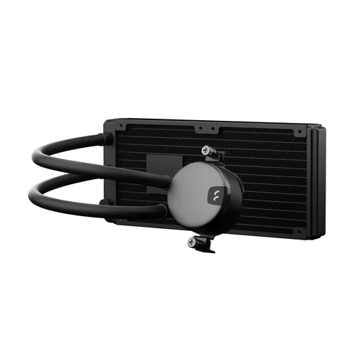 Fractal Design Lumen S24 v2 RGB Processor All-in-one liquid cooler 12 cm Black 1 pc(s)