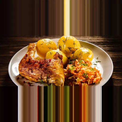 Air Fryer Roast Chicken with Potatoes and Vegetables.png