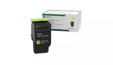 Lexmark 78C20Y0 Toner-kit yellow return program, 1.4K pages for Lexmark CS 421/622/CX 522/CX 622